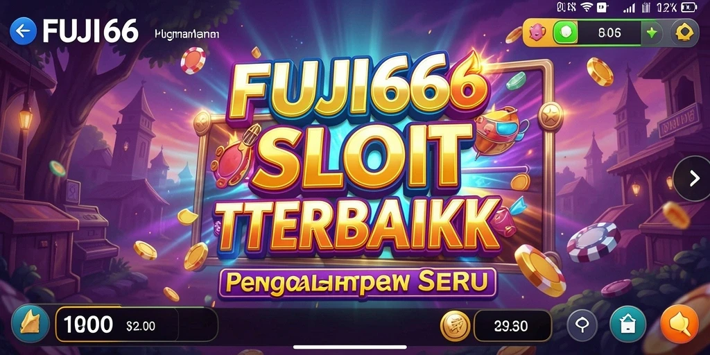 Tampilan gameplay Slot FUJI66 yang menarik dan seru.