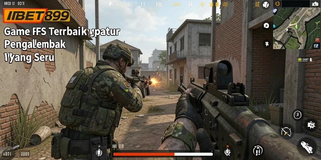 Tampilan seru dari gameplay menembak di IBET899 dengan grafis yang memukau.