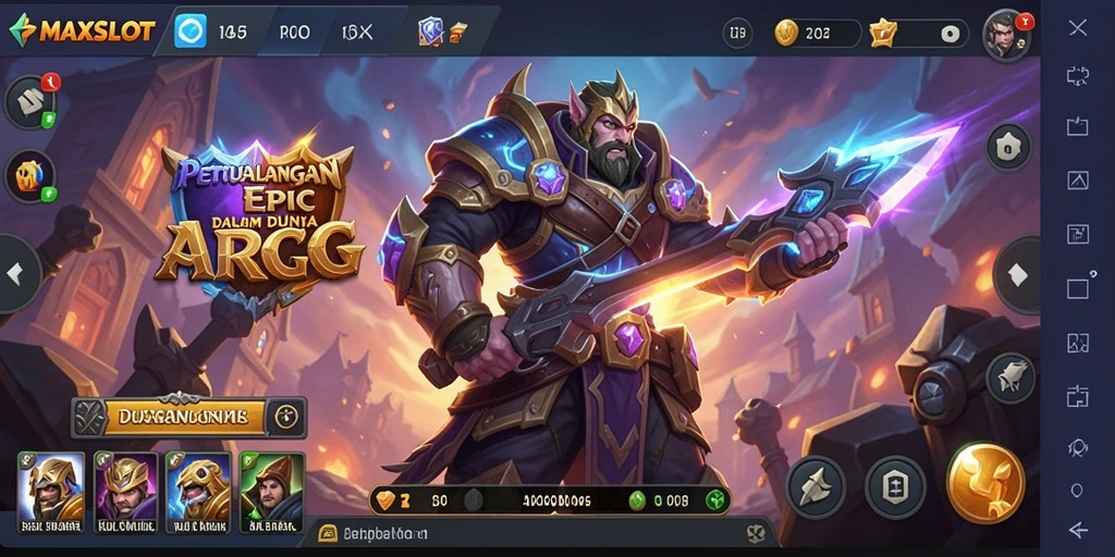 Gameplay seru <strong>MAXSLOT</strong> dalam dunia ARPG yang penuh tantangan.