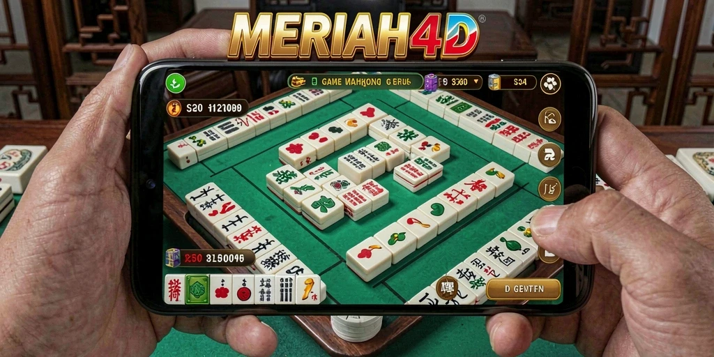 Tampilan gameplay seru dari MERIAH4D yang memikat hati para penggemar Mahjong.